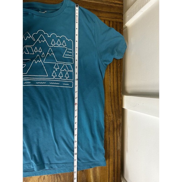 Old Navy Graphic Tee Camping Outdoors Blue Men’s Large - Picture 5 of 5